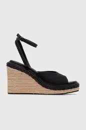 Sandali WEDGE SANDAL 70 MONOCQ rna barva, HW0HW01961