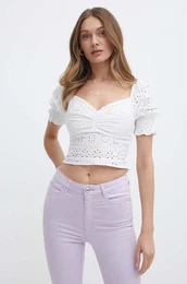 Bombana majica PALMA enska, bela barva, W4GH68 WG571