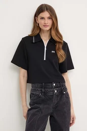 Polo SJ3570 S/S T-SHIRT enski, rna barva, 6L2SJ3570000
