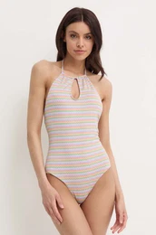 Jednodijelni kupai kostim Wavy Stripe lagano uvrene koarice, ERJX103624