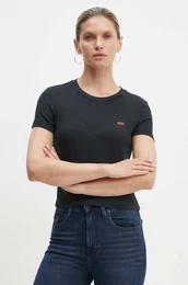 Kratka majica enska, rna barva, A7419
