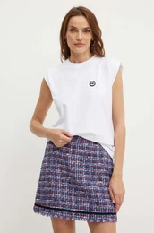 Bombaen top bela barva, 245W1718