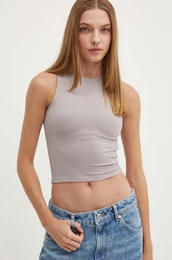 Top Hollister Co. enski, siva barva