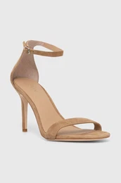Sandali iz semia Lauren Ralph Lauren Allie be barva, 802916355014