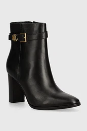 Usnjeni glenarji Lauren Ralph Lauren Bailey enski, rna barva, 802937808001