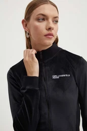 Pulover enski, rna barva, 245J1804