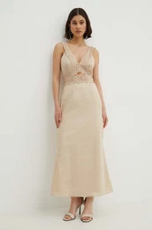 Obleka Mimi Dress be barva, NFDDR1321