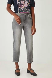 Kavbojke enski, siva barva