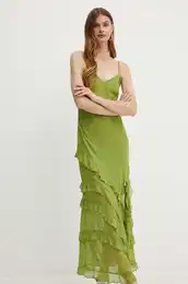 Obleka CANTARA zelena barva, 59419DB