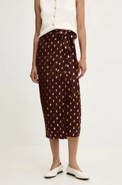 Krilo Jaspre Skirt rjava barva, NFDSK635