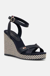 Sandali IM RAFFIA SANDAL mornarsko modra barva, FW0FW08224