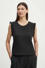 Bombana kratka majica DENIM enska, rna barva, 5000000149