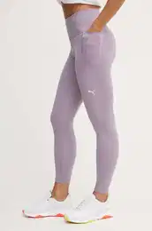 Tajice za trening Cloudspun Soft boja: ljubiasta, bez uzorka, 525771