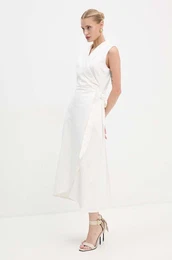 Jeans obleka Brooklyn be barva, NFDDR1501