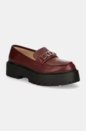 Mokasini enski, bordo barva, 242TCP060