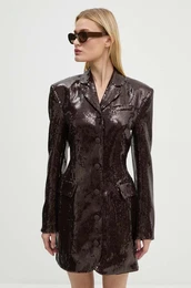 Obleka Mini Blazer Dress rjava barva, 1127522910