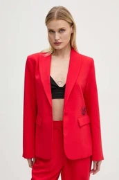 Suknji Red Sundaze Romance Blazer rdea barva, NFDOU358
