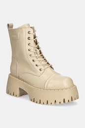 Usnjeni nizki kornji enski, be barva, OO2N4122 BEIGE