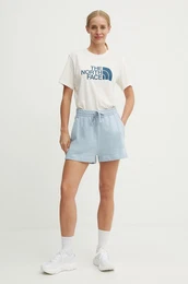 Kratka majica Relaxed Easy Tee enska, be barva, NF0A8A6G7OU1