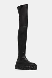 Usnjeni elegantni kornji Magma Boot enski, rna barva, D776502PGK06891013