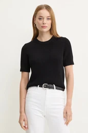 Volnen pulover enski, rna barva, MF4612JF2G