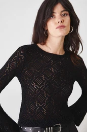 Bombaen pulover rna barva