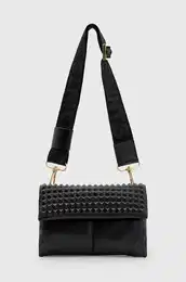 Usnjena torbica EZRA STUD CROSSBODY rna barva, W354XB