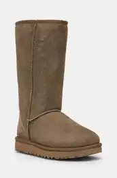 izme za snijeg od bruene koe Classic Tall II boja: zelena, 1016224-ALP