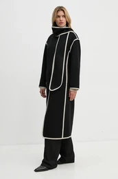 Volnen pla VioletBBAbulas coat rna barva, BBW4143