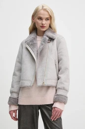 Jakna enska, siva barva, 421BD39001