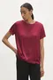 Short sleeves Svilene Bluze za dame image