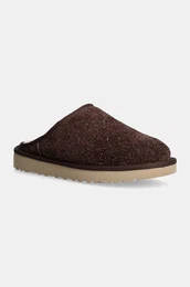 Copati iz semia Classic Slip-On Shaggy Suede rjava barva, 1153104-BCDR