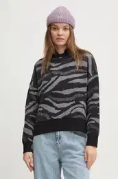 Pulover WINNIPEG enski, rna barva, 24WWJF20