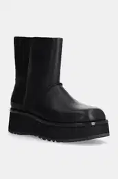 Glenjae Cityfunc Mid za ene, boja: crna, s platformom, 1162990-BLK