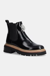Usnjeni chelsea Belgravia Chelsea Boot enski, rna barva, 3491900309