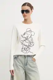 Pulover MINNIE MOUSE enski, be barva, 24WWJF77