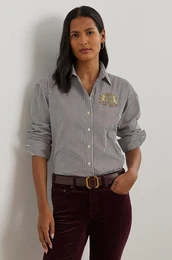 Bombana srajca Lauren Ralph Lauren enska, rdea barva, 200961559