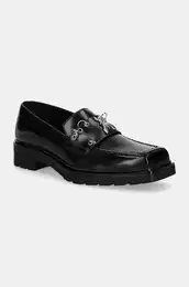 Kone mokasinke za ene, boja: crna, s platformom, 2Z0014 L084 K103