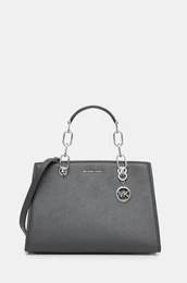 Usnjena torbica siva barva, 30F4SCYS2T