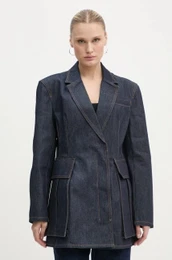 Jeans jakna 0 mornarsko modra barva, 502036