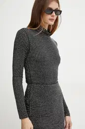 Majica enska, rna barva, 104453 A288
