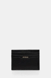 Usnjen etui za kartice rna barva, RW1693 P4401
