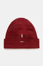 Dvostranska kapa Thermal Merino Reversible bordo barva
