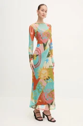 Obleka Multi Sundazed Summer Mesh Dress NFDDR1674