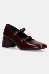 Usnjeni salonarji ADISON bordo barva, 5739-160-38