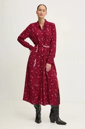 Obleka bordo barva, DW0DW18474