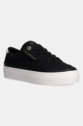 Teniske ESSENTIAL VULC TEXTILE SNEAKER enske, rna barva, FW0FW08323