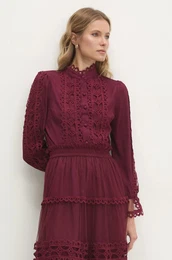 Srajca enska, bordo barva