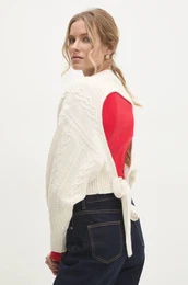 Pulover enski, bela barva