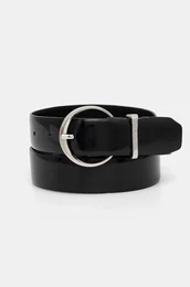 Usnjen pas enski, rna barva, K60K612862